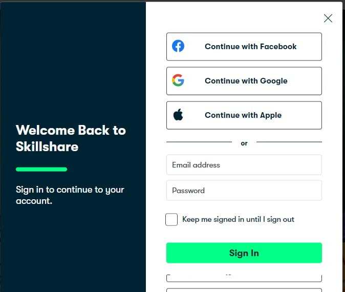 How To Signup At Skillshare Platform 