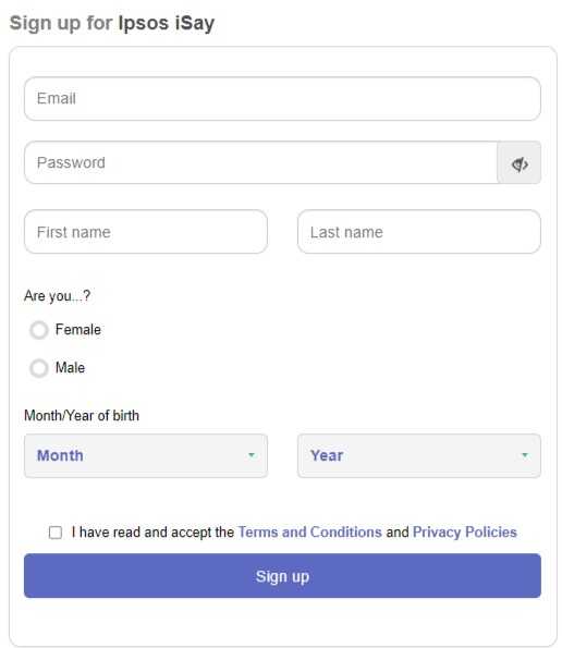 How To Sign Up At Ipsos iSay?