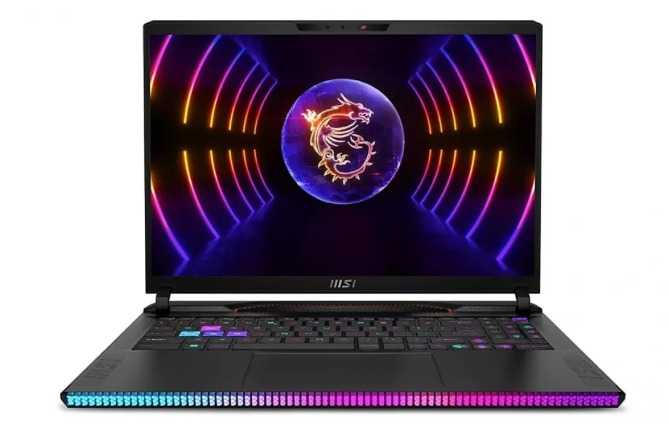 MSI Raider GE68HX Intel Core i9 Nvidia GeForce RTX 4070 15.7” QHD 32 GB RAM Gaming Laptop  