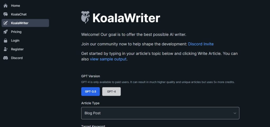 KoalaWriter