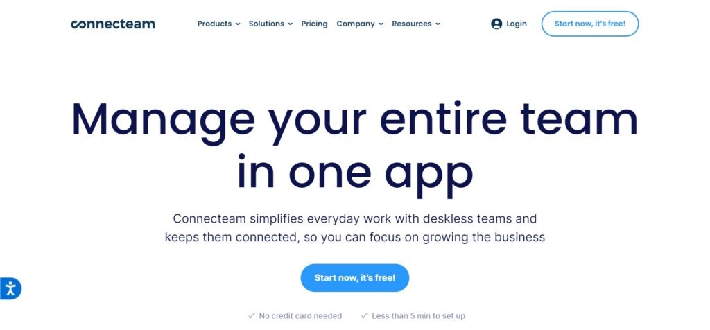 Connecteam (Best App For Employee Scheduling)