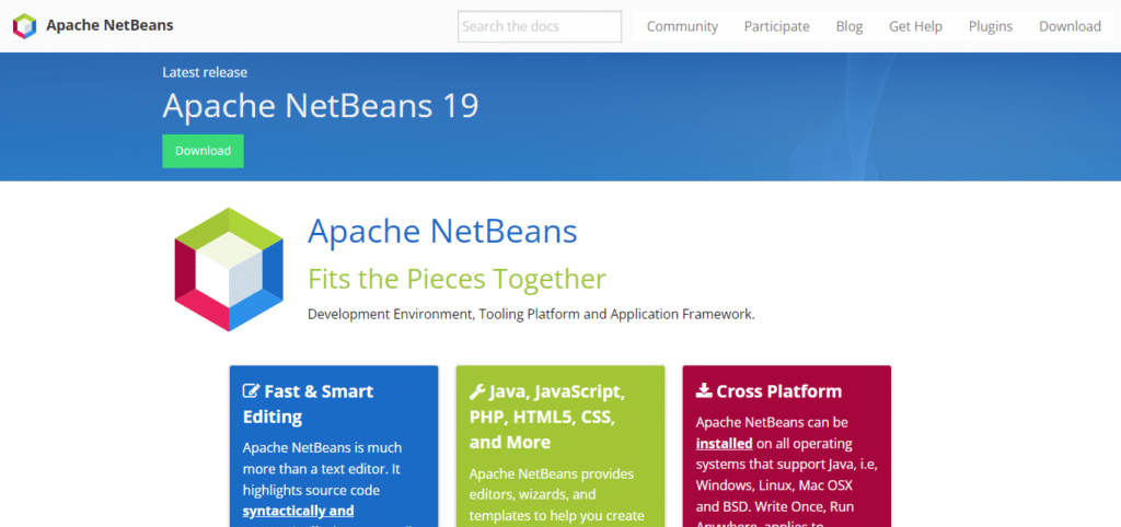 NetBeans (Best Software For Coding)