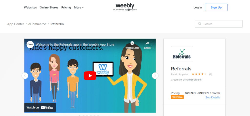 Weebly (Best Affiliate Program In USA)