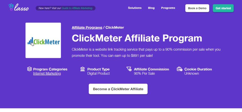 ClickMeter (Best Affiliate Program In USA)