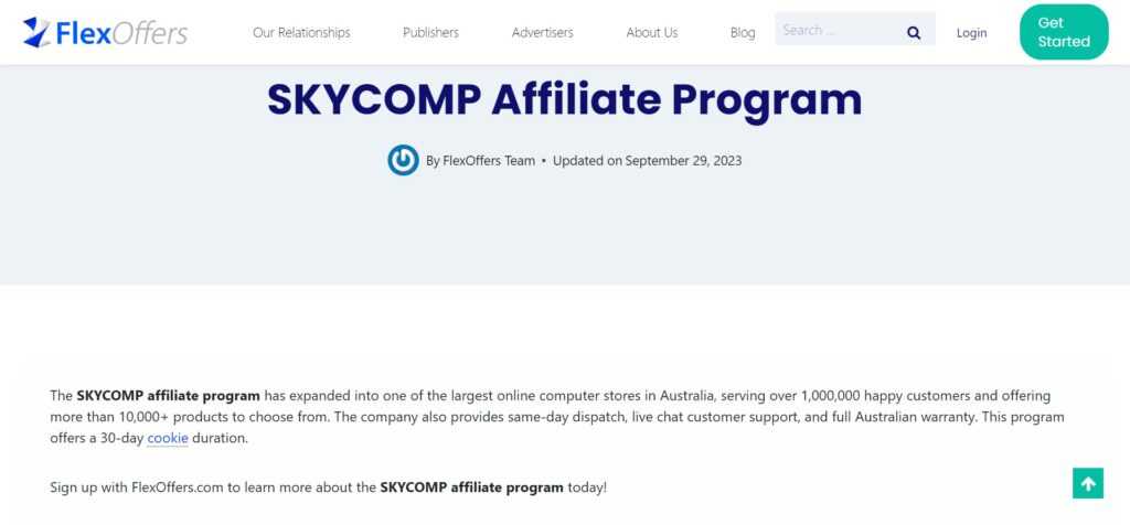 Skycomp (Best Computers Affiliate Programs)