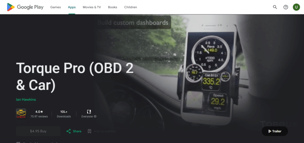 Torque Pro (OBD 2 & Car) (Best App For Micro Mechanic)