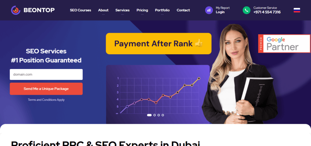 BEONTOP (Best Seo Agency In Dubai)