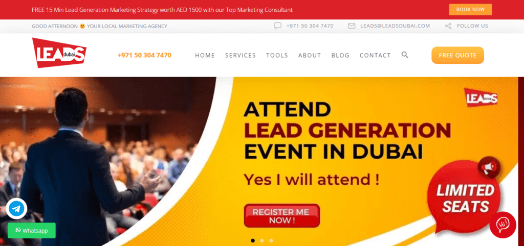 LEADS DUBAI (Best Seo Agency In Dubai)