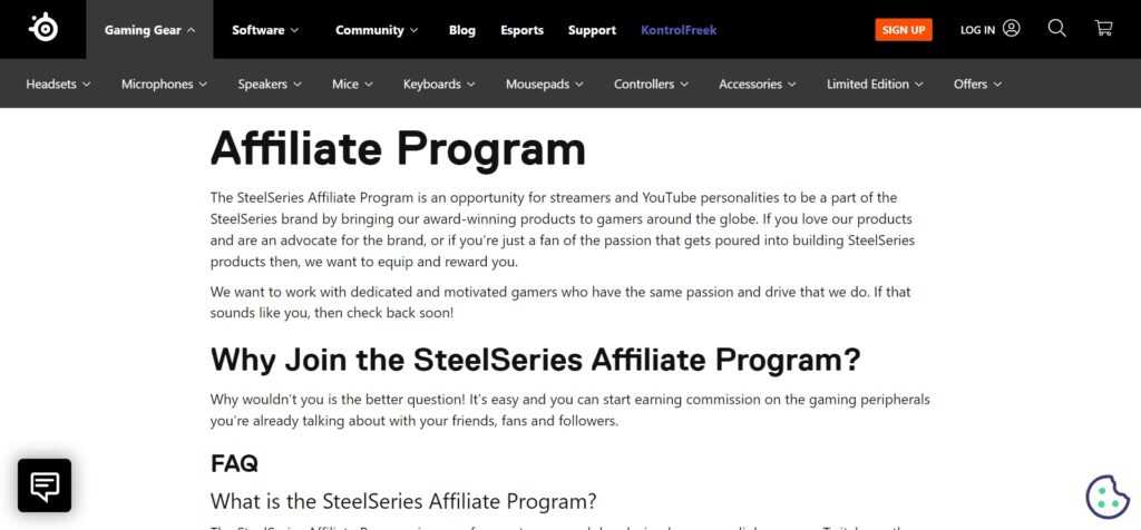 Steelseries (Best Igaming Affiliates Programs)