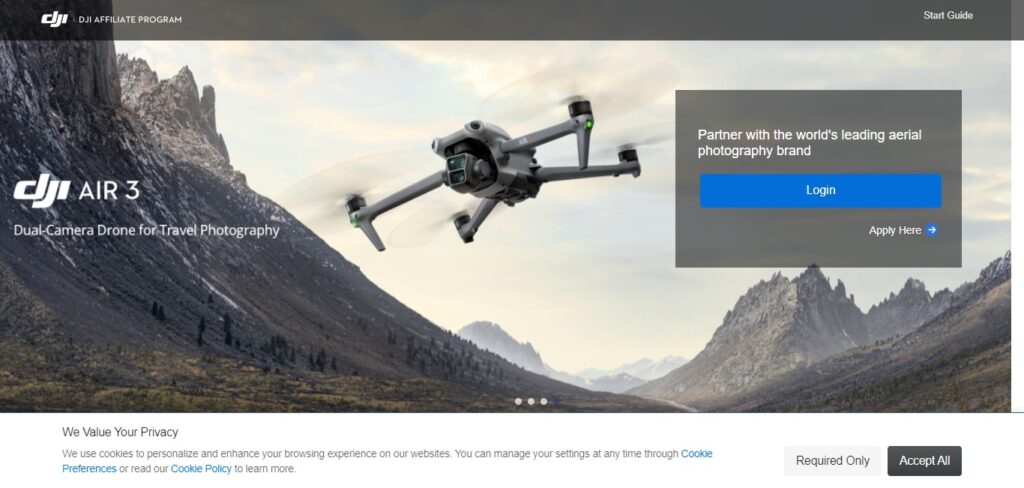 DJI Affiliate Program