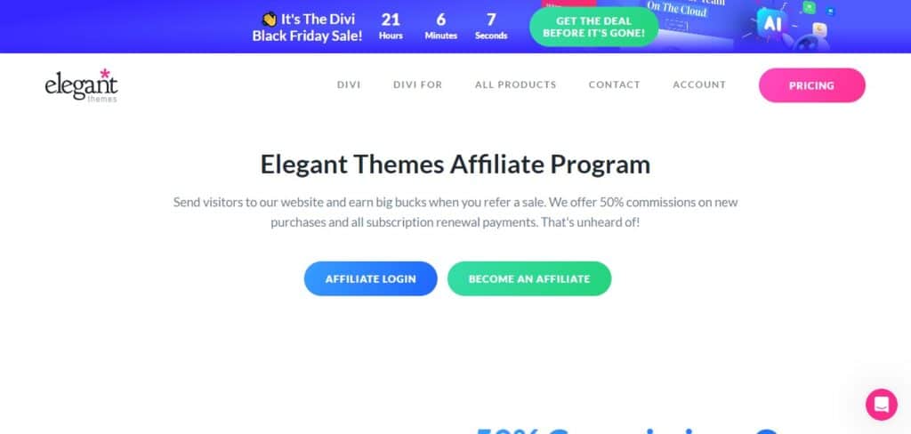 Elegant Themes WordPress Affiliate