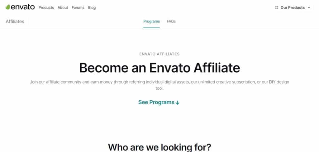 Envato Elements WordPress Affiliate