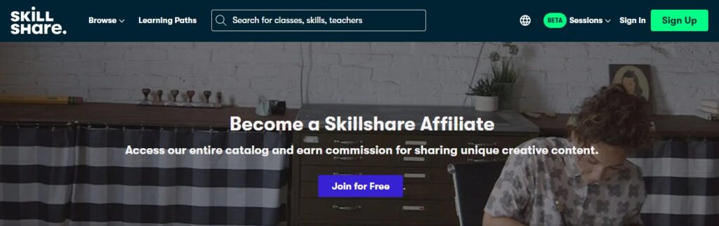 Skillshare Affiliate Program