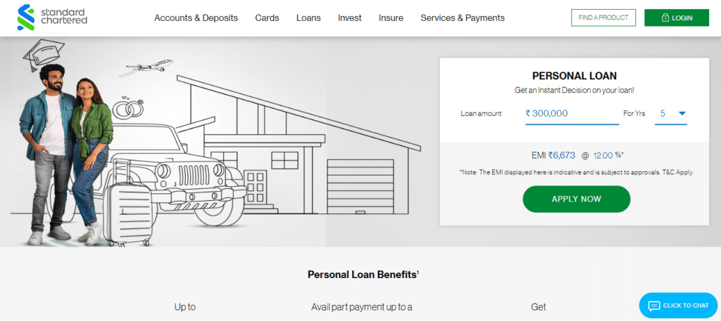 Standard Chartered Personal Loan