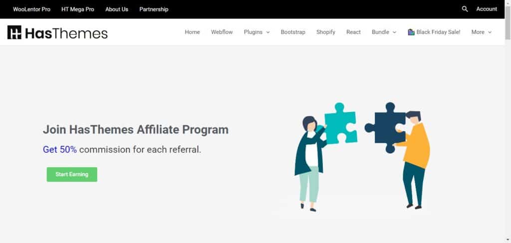 HasThemes WordPress Affiliate