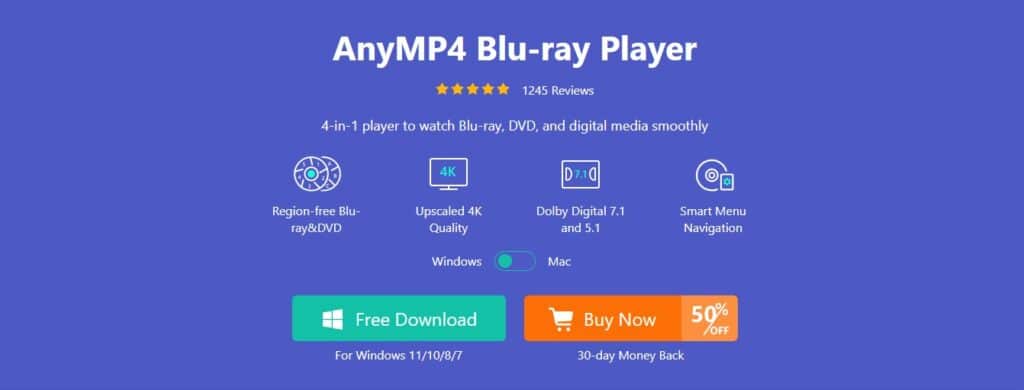 AnyMP4 Blu-ray Player