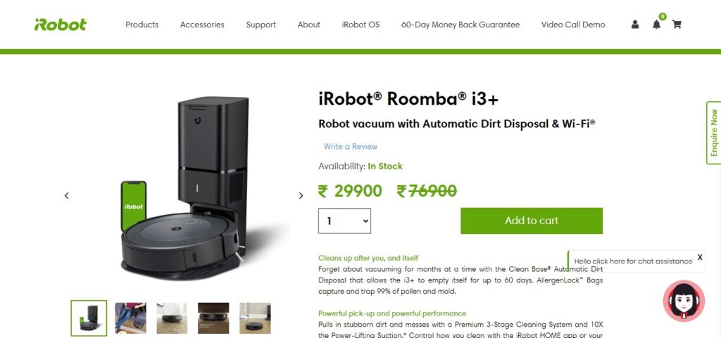 iRobot Roomba i3+