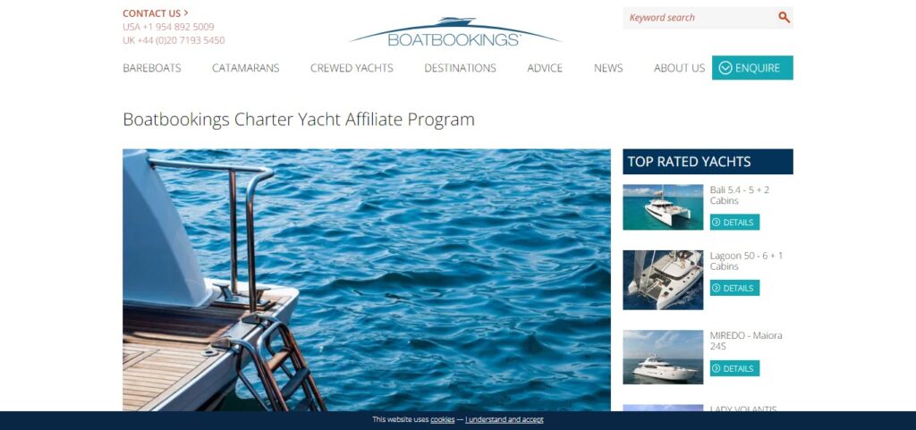 Boatbookings Affiliate Program