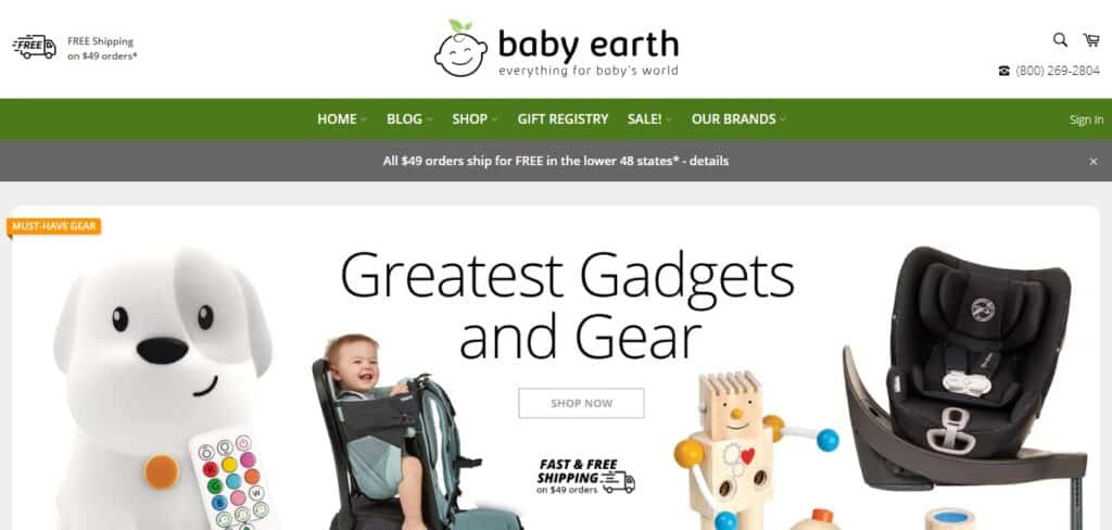 Baby Earth Registry