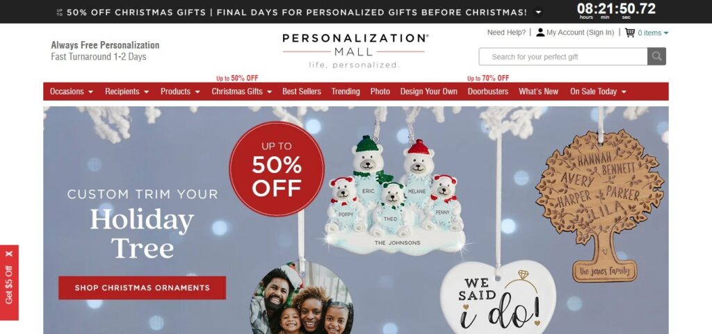 Personalization Mall