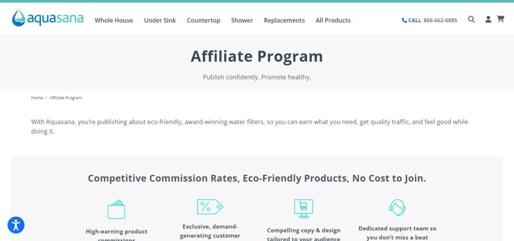 Aquasana Affiliate Program 