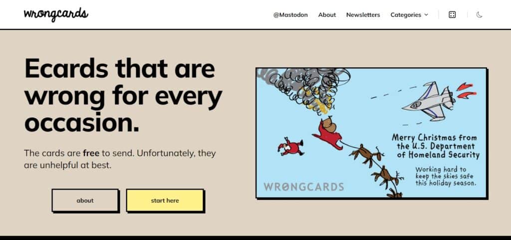 Wrongcards