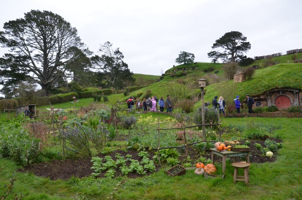 11. Hobbiton Movie Set