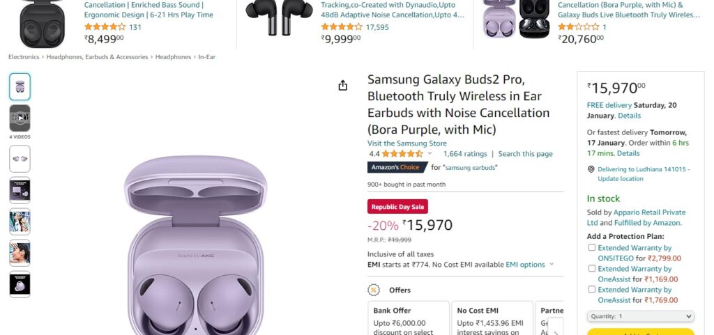 Samsung Galaxy Buds2 Pro