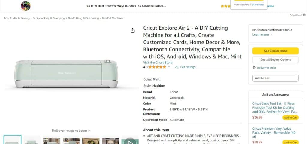 Cricut Explore Air 2