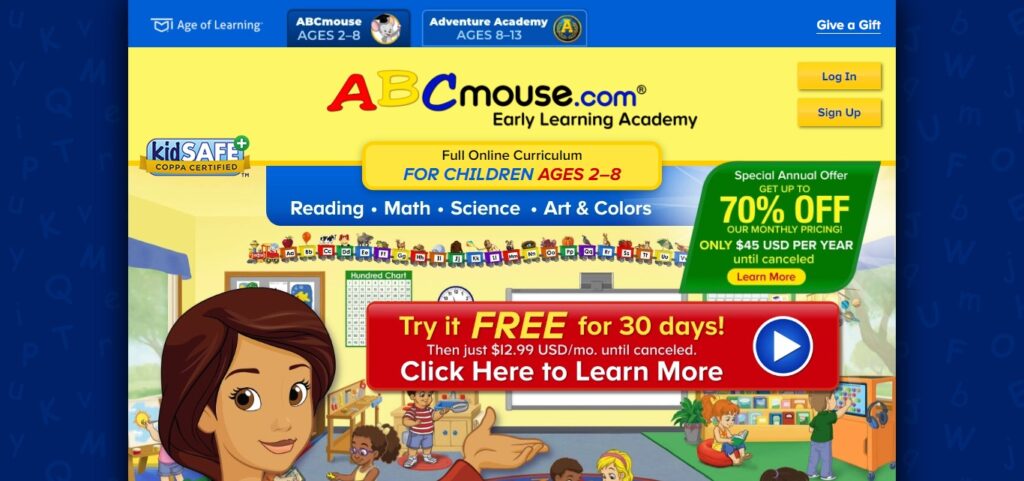 ABCmouse.com Early Learning Academy