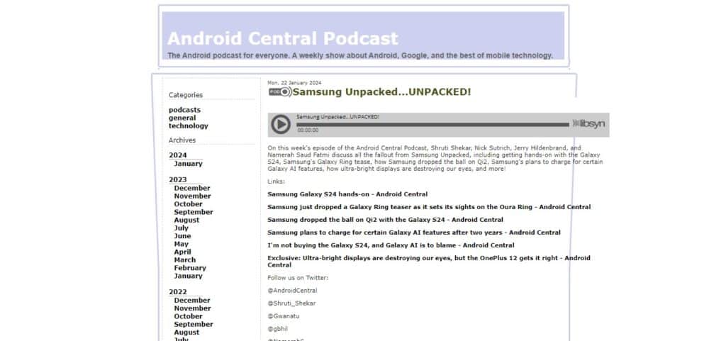 Android Central Podcast