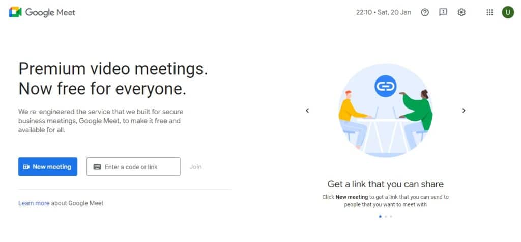 4. Google Meet