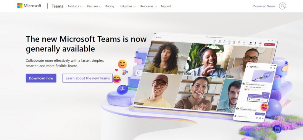 5. Microsoft Teams (Best Virtual Events Platforms for Hosting Conferences and Trade Shows)