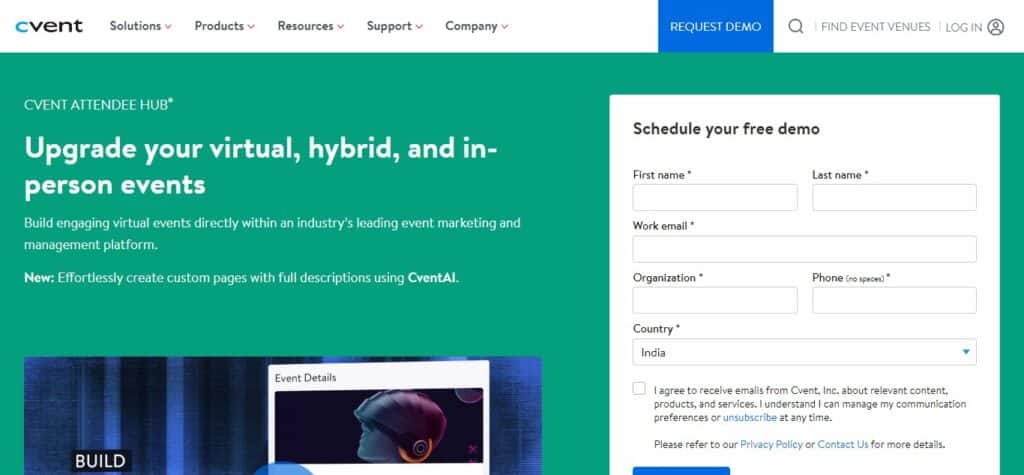 9. Cvent Virtual Attendee Hub