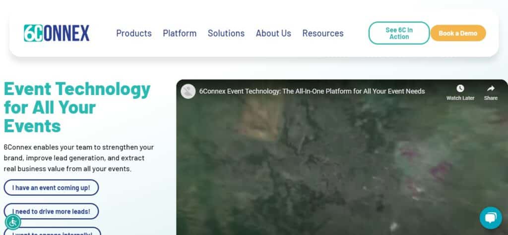 15. 6Connex (Best Virtual Events Platforms for Hosting Conferences and Trade Shows)