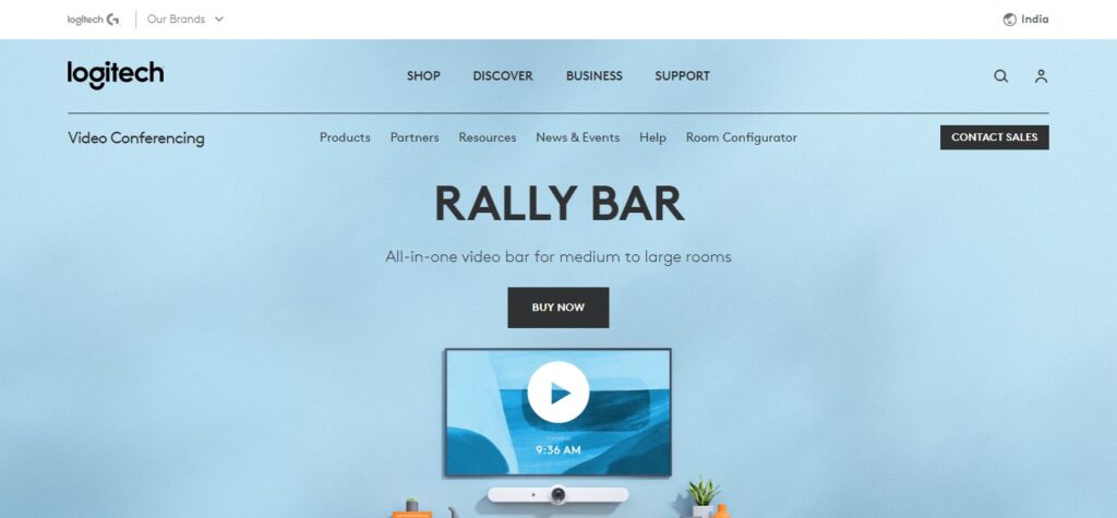 13. Logitech Rally Bar