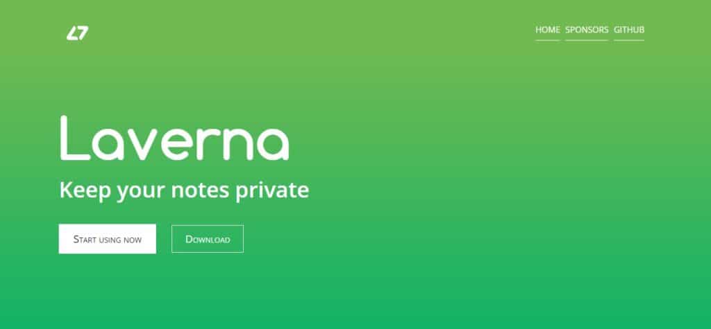 5. Laverna (Best Open Source Note-Taking Software to Stay Organized)