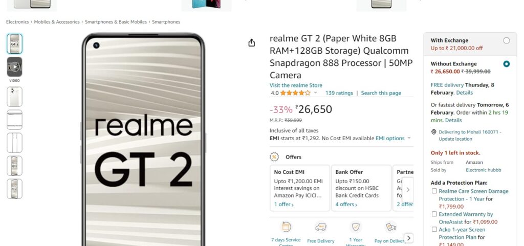 Realme GT 2