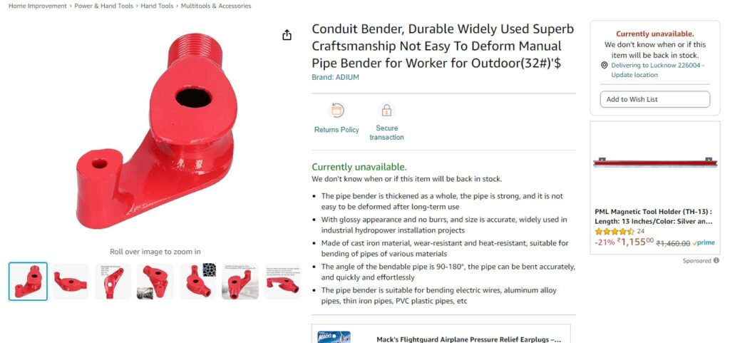 Conduit Bender