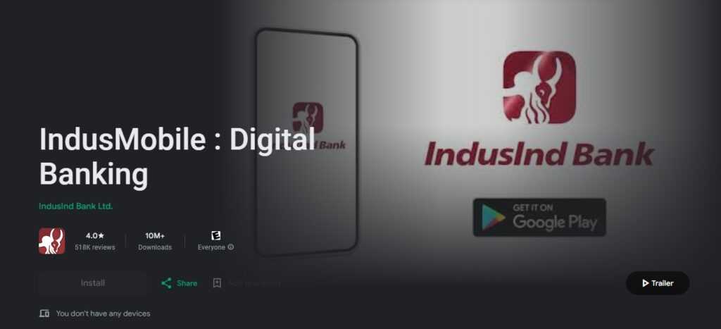 IndusMobile: Digital Banking