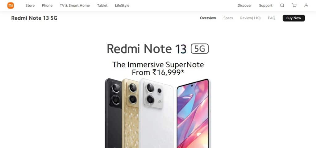 Redmi Note 13 5G