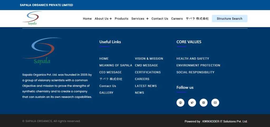 Sapala Organics Private Limited