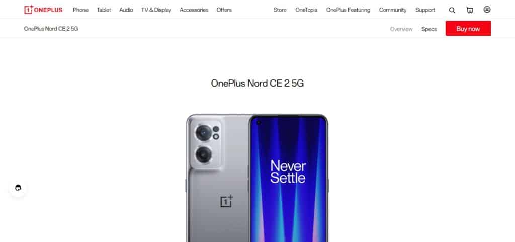 OnePlus Nord CE 2 5G