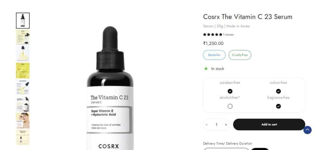 COSRX The Vitamin C 23 Serum