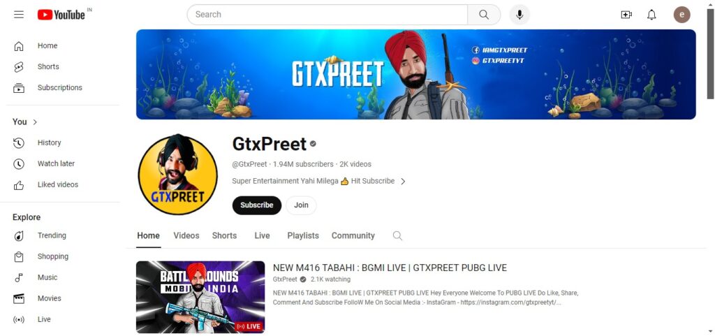 Gtx Preet