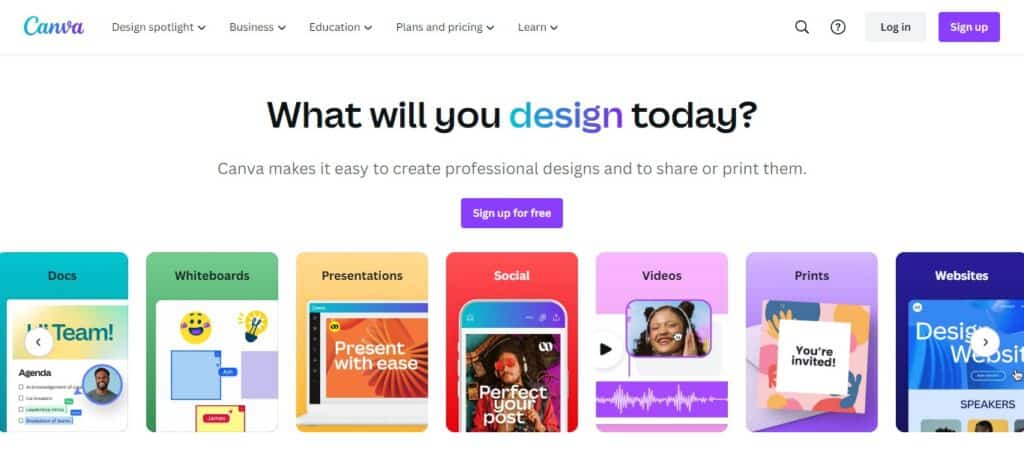 5. Canva (Best Book Marketing Tools)