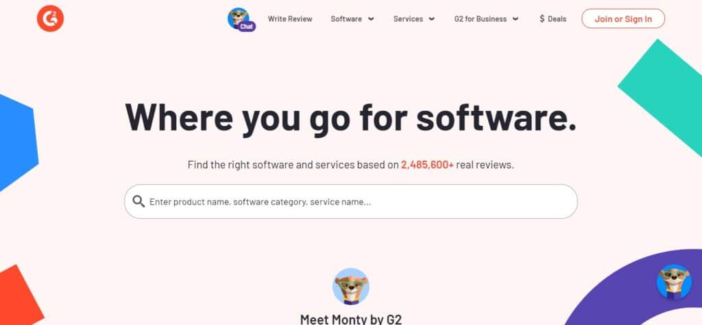 1. G2 Crowd (B2B Services Review Platforms)