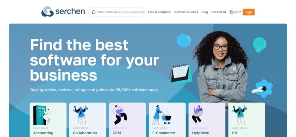 10. Serchen (B2B Services Review Platforms)