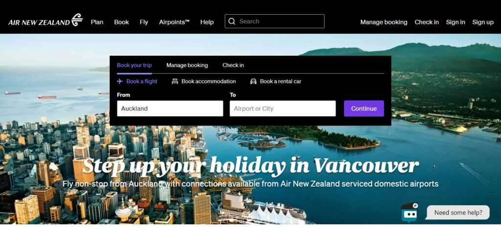 8. Air New Zealand