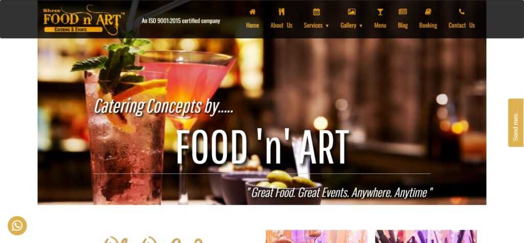 10. Food n Art Catering & Events (Best Caterers In Chandigarh)